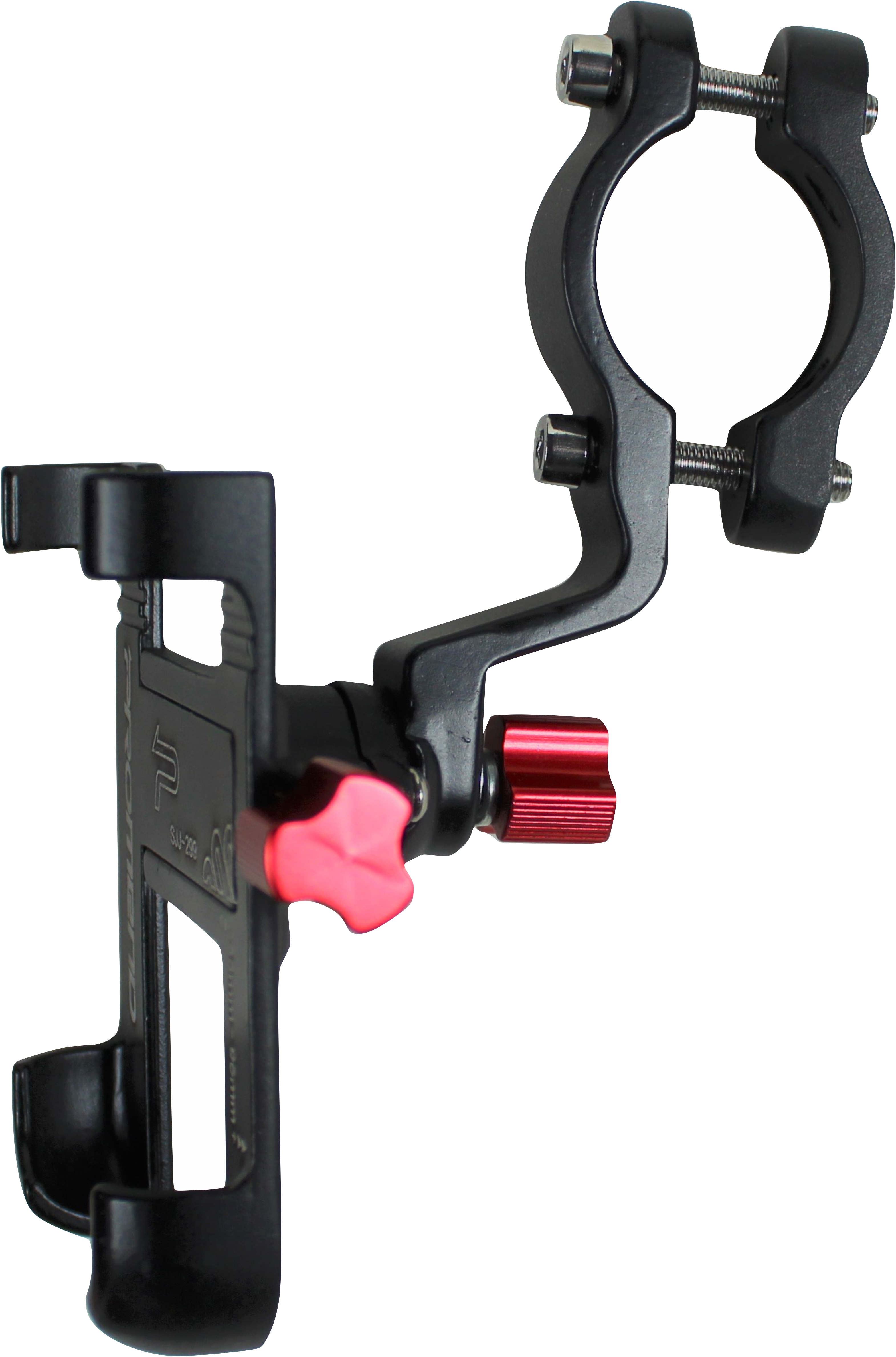 Elektroroller Escooter Handyhalterung schwarz-rot 2 Einstellschrauben -  Fatwheel E-Scooter
